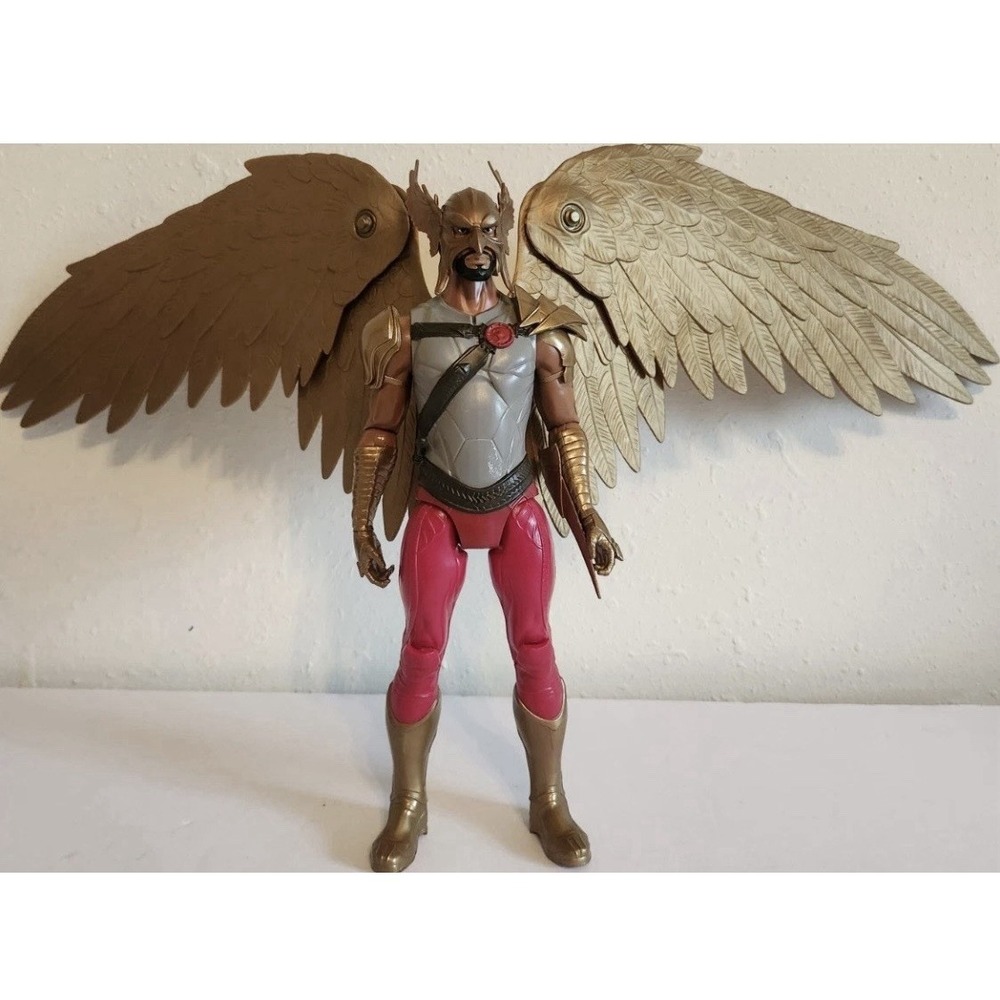 DC Hawkman Action Figure Gold Wings Red Silver Plastic DC Universe 2022